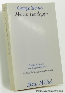Martin Heidegger. — STEINER, GEORGE.