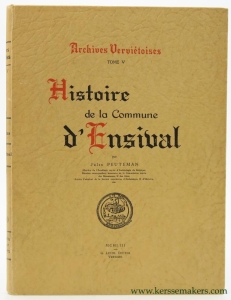 Histoire de la commune d'Ensival. — Peuteman, Jules