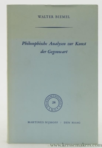Philosophische Analysen zur Kunst des Gegenwart. — Biemel, Walter.