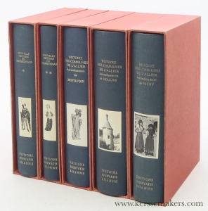 Grande encyclopédie de l'Allier. Vol. 1-2: Nouvelle histoire du Bourbonnais, Vol. 3-5: Histoire des communes de l'Allier. 5 vols. complete, edited 'sous la direction de André Leguai. Directeur de publication Gérard Tisserand. Directrice littéraire Corinne Poirieux'. — Leguai, André (ed.)