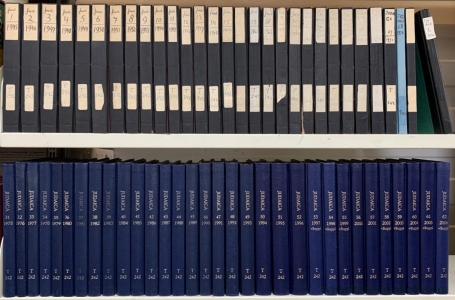 Judaica. Beiträge zum Verständnis des Jüdischen Schicksals in Vergangenheit und Gegenwart / Beiträge zum Verstehen des Judentums - Complete run of this journal Volume 1 (1945) - volume 62 (2006) — Brunner, Robert / Schreiner, Stefan / a.o. (eds.).