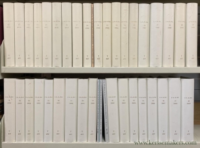 Journal for the Scientific Study of Religion. Official Journal of the Society for the Scientific Study of Religion. 12 (1973) till 39 (2000), fascicules 1,2 & 4 of 2001 and 41 (2002) till 48 (2009) & 20 year index 1961-1981 [ 36 hardcover volumes and 4 paperbacks ]. — Johnson, Benton / Pierre G. Dunn / Marie Cornwall / a.o. (eds.).