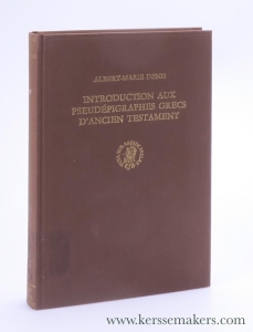 Introduction aux Pseudépigraphes Grecs d'Ancien Testament. — Denis, Albert-Marie.