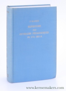 Répertoire des ouvrages pédagogiques du XVIe siècle. (Bibliothèques de Paris et des départements). [Reprint, Original edition: Paris 1886.] — Buisson, F.