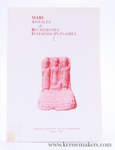 Mari Annales de Recherches Interdisciplinaires 2. — M. A. R. I.