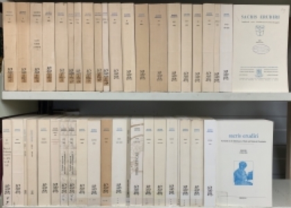 Sacris Erudiri. Jaarboek voor Godsdienstwetenschappen (Annuarium pro scientiis Theologicis). Year I, 1948 - year XXXVIII, 1999 (only volume XVII,2 is missing). — SACRIS ERUDIRI: