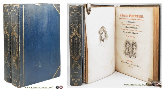 L'ancien Bourbonnais, (Histoire, Monumens, Moeurs, Statistique.) continué par Adolphe Michel, gravé et lithographié sous la direction de Aimé Chenavard, d'après les dessins et documens de Dufour. Par une société d'Artistes. — Allier, Achille