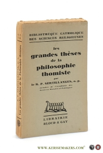 Les grandes thèses de la philosophie thomiste. — Sertillanges, R. P.