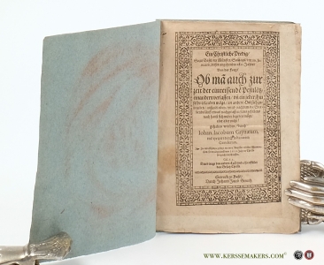 Ein Christliche Predig (Predigt) / So zu Basel / im Münster / Sontags / den 20. Januarii, dieses angehenden 1611. Jahres / Von der Frag / Ob ma auch zur Zeit der einreissende Pestile(n)tz / einandern verlassen / un(d) ein jeder ihm selbs erlauben möge / an andere Ort sich zubegeben/ ausszubleiben / unnd nachdem die Sterbensläuff etwas nachgelassen / seins gefallens nach hauss sich wider begeben möge / oder aber nicht? gehalten worden / Durch Iohan. Iacobum Grynaeum, und excipiert durch Johannem Gernlerum. Zu end iszt hierzu ein kurtz Register etlicher Ehrenleuthen / so im 1610. Jahr in Christus seliglich entschlaffen. — Grynaeus, J. and J. Gerner