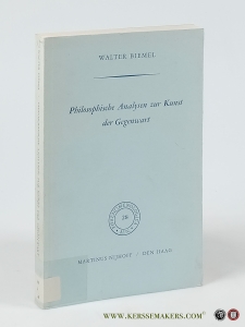 Philosophische Analysen zur Kunst des Gegenwart. — Biemel, Walter.