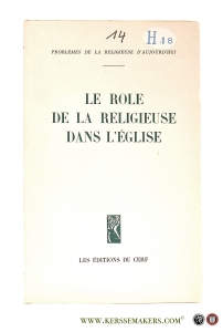 Le role de la religieuse dans l'église. — Marques, Jean-Emmanuel (intr.).