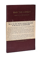 Man The Lonely. Preface to Existentialism. — Straelen, H. van.
