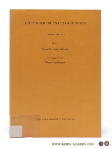 Syrische Passionslieder. — Strothmann, Werner (ed.).