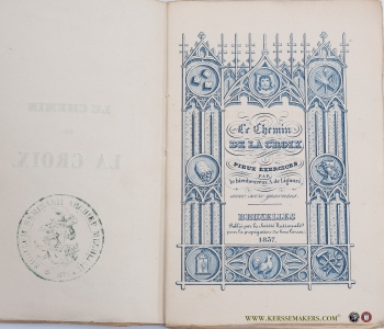 Le Chemin de la croix. Pieux exercices, avec seize gravures. — Liguori. A. de.