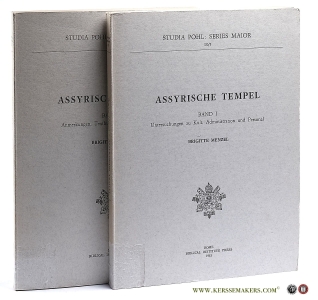Assyrische Tempel [ 2 volumes ]. Band I. Untersuchungen zu Kult, Administration und Personal. Band II. Anmerkungen, Textbuch, Tabellen und Indices. — Menzel, Brigitte.