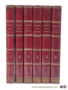 Mémoires historiques et anecdotiques. (Mémoires secrets et inédits sur les cours de France au XVe, XVIe, XVIIe et XVIII siècles). Tome premier - Tome sixième (complete). — RICHELIEU, Cardinal Duc De, (Armand Jean du Plessis)