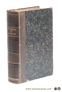Conferences de Lacordaire des preres precheurs; precedee d'une notice biographique, par P. Lorain, et ornees du portrait de l'auteur. [ 2 volumes in 1 binding ]. Tome premier Conferences de Notre-Dame de Paris annees 1835-1843. Tome deuxieme Conferences de Notre-Dame de Paris annees 1844 a 1846. — Lacordaire / P. Lorain.