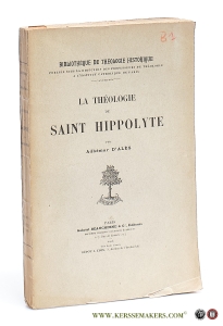 La theologie de Saint Hippolyte. — d'Ales, Adhemar.