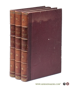 Le Maudit. Deuxième edition. [ 3 volumes ]. — Abbé ***