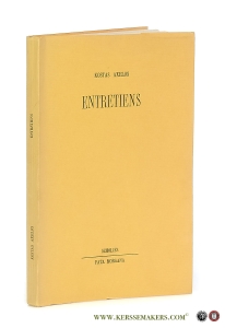 Entretiens 'Réels', imaginaires et avec 'soi-mème'. Illustrations de Folon. — Axelos, Kostas.