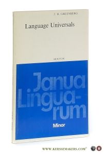 Language Universals with Special Reference to Feature Hierarchies. Second printing. — Greenberg, Joseph H.