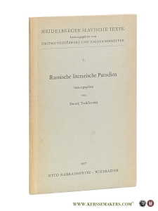 Russische literarische Parodien. — Tschizewskij, Dmitrij (ed.).