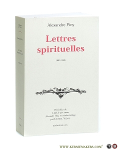 Lettres spirituelles 1683-1686. — Piny, Alexandre.