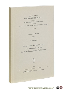 Dionysius' der Kartäusers Lehre vom Desiderium Naturale des Menschen nach der Gottesschau. — Beer, Martin.