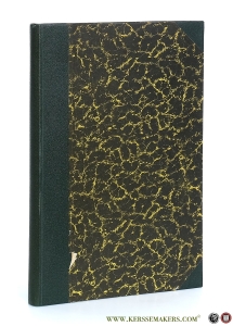 L'influence spirituelle de S. Bonaventure et l'imitation de Jésus-Christ de Thomas a Kempis. Extrait des Etudes Franciscaines 1921 - 1922 - 1923. — Symphorien de Mons, R. P.