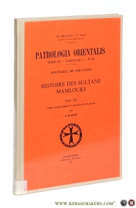 Moufazzal Ibn 'Abîl-Faza'il. Histoire des sultans mamlouks III. — Blochet, E. (ed.).