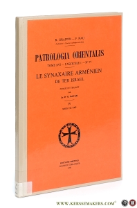 Le Synaxaire arménien de Ter Israël. IV. Mois de Tér. — Bayan, G. (ed.).