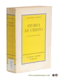 Storia di Cristo. — Papini, Giovanni.