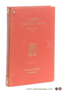 Corpus praefationum. Apparatus (Q-V). — Moeller, E. (ed.).