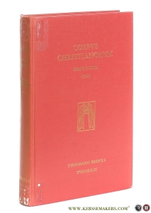 Corpus Benedictionum Pontificalium. (Pars I.). — Moeller, E. (ed.).