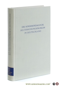 Die Sonderpädagogik als Forschungsproblem in Deutschland. — Reinartz, Anton / Karl-Josef Kluge (eds.).