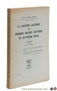 La doctrine ascétique des premiers maitres Egyptiens du quatrième siècle. — Resch, P.