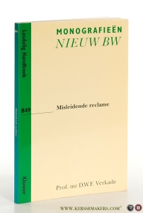 Misleidende reclame. — Verkade, D.W.F.