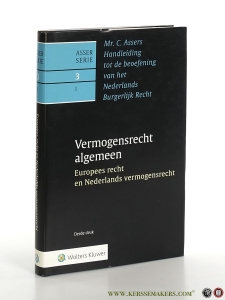 Vermogensrecht algemeen. Deel I. Europees recht en Nederlands vermogensrecht. Derde druk. — Hartkamp, A.S.
