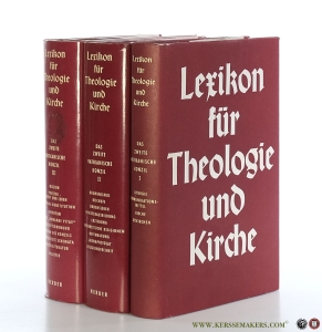 Lexikon für Theologie und Kirche. Das Zweite Vatikanische Konzil. Konstitutionen, Dekrete und Erklärungen. Lateinisch und Deutsch. Kommentare. Teil I-III. [ 3 volumes ]. — Frings, Joseph Kardinal / Hermann Schäudele (eds.).