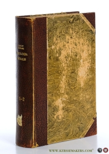 Institutiones Theologiae Moralis quas in collegio Lovaniensi societatis Iesu. Editio duodecima [ 2 volumes in 1 binding ]. — Genicot, Eduardus / I. Salsmans.