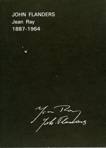 John Flanders Jean Ray 1887-1964. Catalogus. — BARONIAN, Jean-Baptiste (ingeleid en geschreven door)