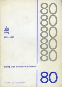1899-1979 Tachtig jaren statistiek in tijdreeksen. — Centraal Bureau voor de statistiek (samengesteld door)