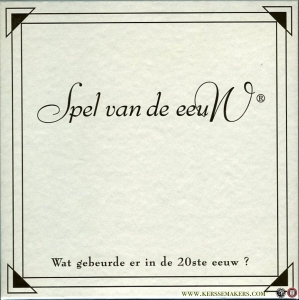 Spel van de Eeuw. Wat gebeurde er in de 20ste eeuw? (bordspel in doos) — AA