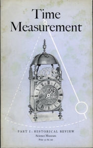Handbook of the Collection illustrating Time Measurement. Part I: Historical review. — WARD, F.