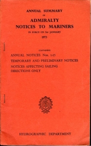 Annual Summary of Admiralty Notices to Mariners in Force on 1st January 1973. — AA