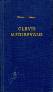 Clavis Mediaevalis. Kleines Wörterbuch der Mittelalterforschung — MEYER, Otto / KLAUSER, Renate