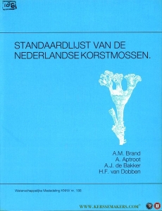 Standaardlijst van de Nederlandse korstmossen / Checklist of the Lichens of The Netherlands — BRAND, A. / e.a.