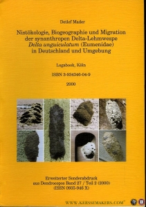 Nistökologie, Biogeographie und Migration der synanthropen Delta-Lehmwespe Delta unguiculatum (Eumenidae) in Deutschland und Umgebung — MADER, Detlef
