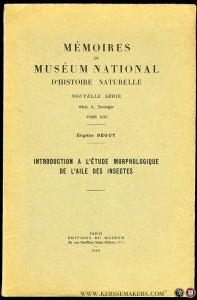 Introduction a L'etude Morphologique de L'aile des Insectes. — SÉGUY, Eugène