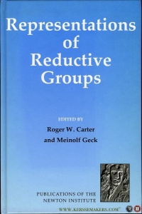 Representations of Reductive Groups — CARTER, Roger W.
